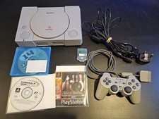 PlayStation 1 gray + games