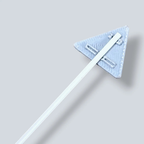 Level crossing with barrier - with, barrier'