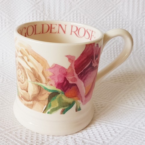 Peachy pink golden rose - rose, ~