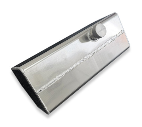 Aluminium baffled fuel tank - aluminium,