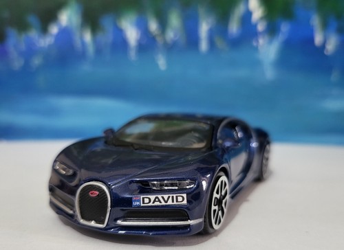 Bugatti chiron blue toy - chiron,