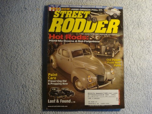 Street rodder 2008 - rodder, june
