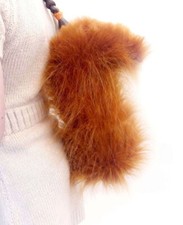 Red Squirrel Fancy Dress Tail Boys Girls Child & Adult Party Carnival UK Seller