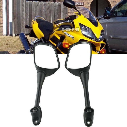 Black motorcycle rearview - black,