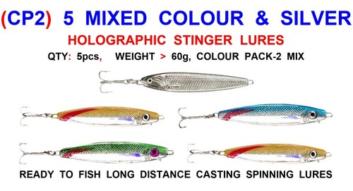 Cp2 mixed stinger lures - /, 5