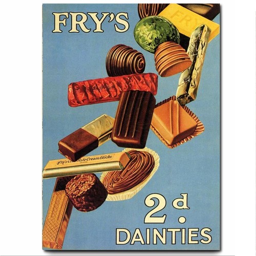 Fry dainties chocolates 1930s - dainties,