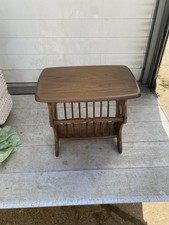Ercol magazine rack with - magazine,