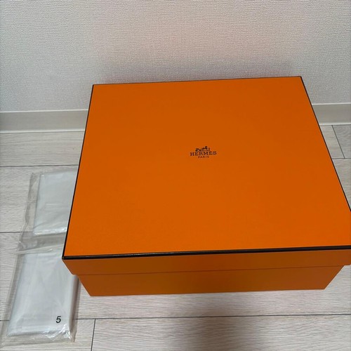 Hermes birkin empty - gift, box