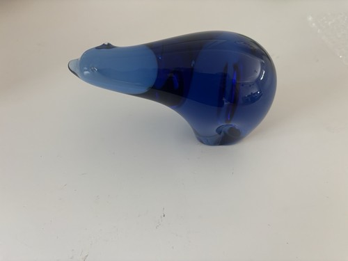 Wedgwood blue glass polar - wedgwood,