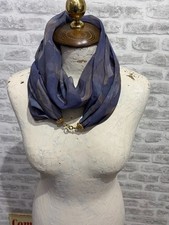 Chiffon infinity scarf