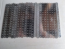 Meccano 23 x Zinc Strips 15 Hole - Part 1b -  Varying Conditions