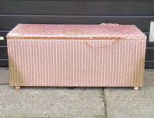 Vintage Lloyd Loom Ottoman
