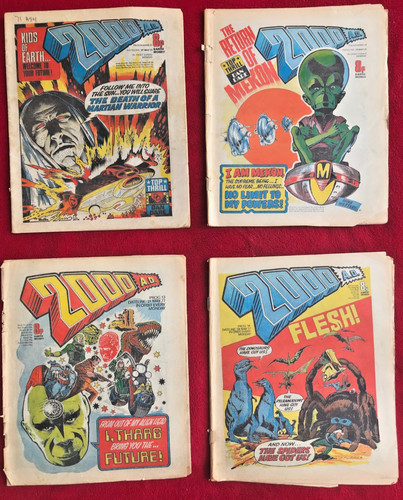 2000ad vintage comics 1977 - 2000ad,