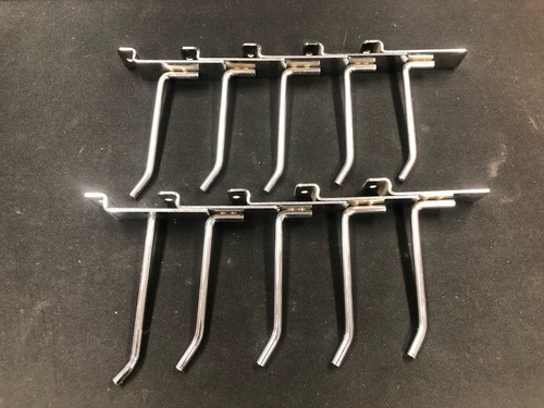 10pcs slatwall hooks retail - 10pcs,