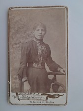 CDV: Woman Fashion: Hargreaves: 74 Bridge Street Bolton