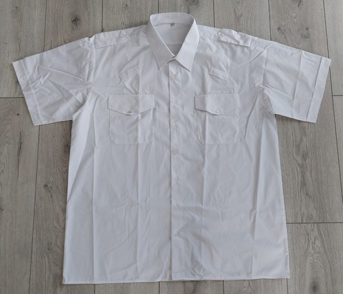 White uniform shirt short - shirt,