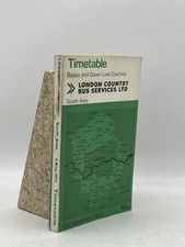 Timetable South Area London Country Bus Services Ltd Softcover Map Transport UK