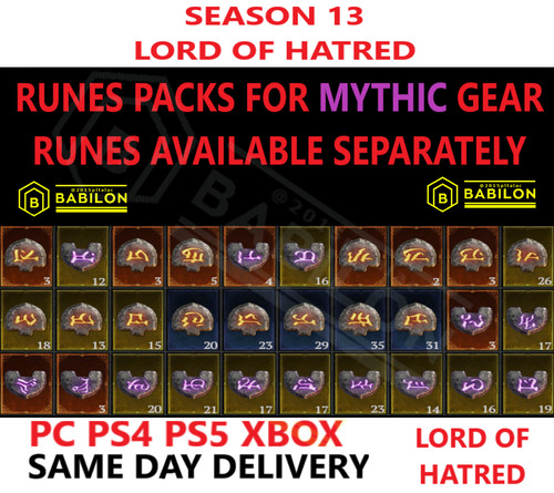 Diablo season mythic - diablo, 13