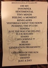 FEEDER SIGNED AUTOGRAPH