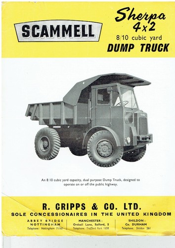 Scammell sherpa 4x2 - 4x2, 8/10