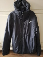 Nevica Mens Boys Black waterproof Professional ski jacket coat Size S