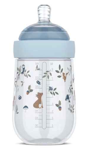 Modified baby bottle with - baby,