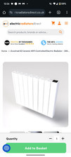 Ecostrad 2000w Ceramic Radiator
