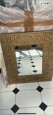 Mosaic Mirror Gold, 70cm X 60