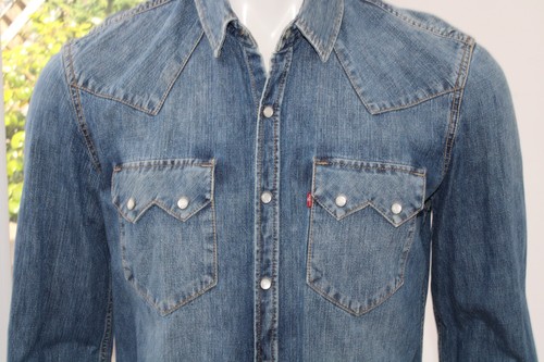 Levi strauss denim shirt - strauss,