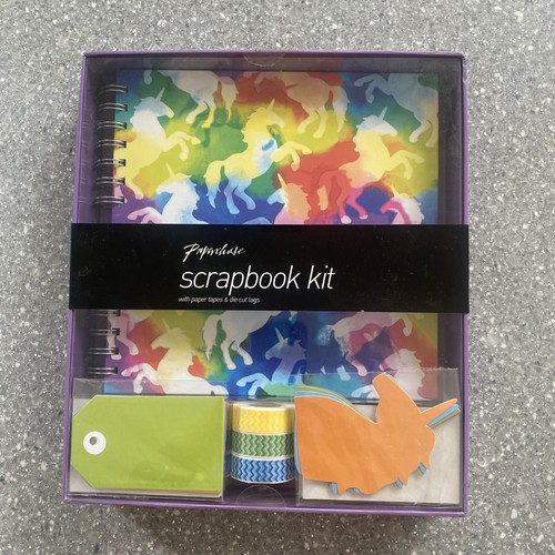 Paper chase scrapbook kit with - paper,