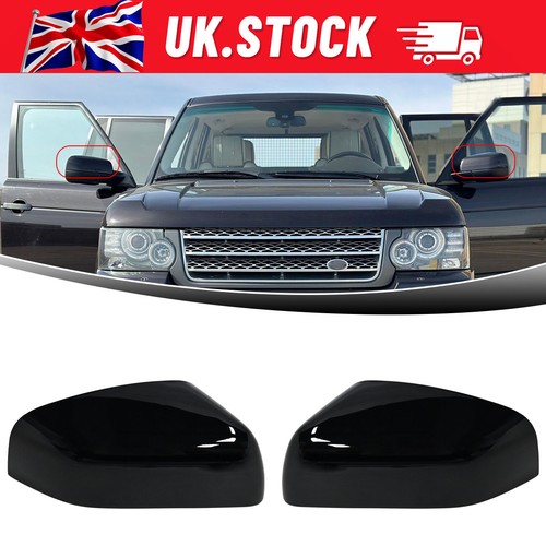 Gloss black wing mirror - wing,