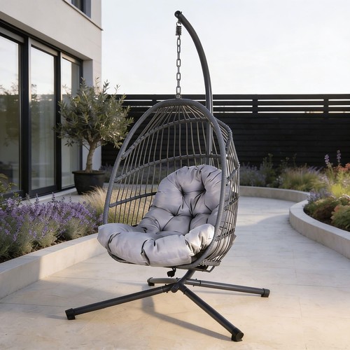Hanging egg chair - hanging,
