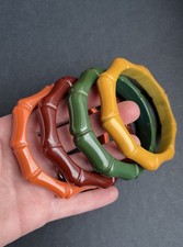 Carved Bakelite “Bamboo”