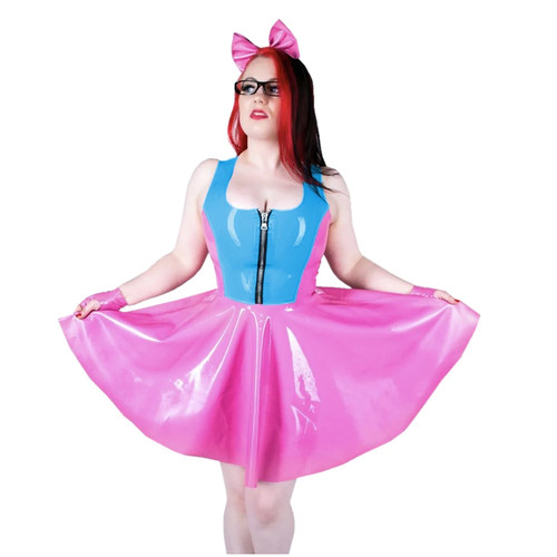 Women shiny latex look - shiny,