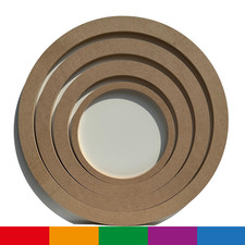 18mm MDF Circle Hoop Craft