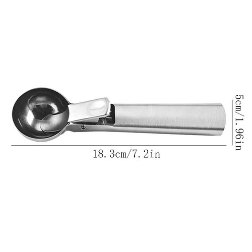 Large stainless steel ice - large,