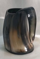 Viking Drinking Cow Horn Mug Authentic Horn Tankard Handcrafted Ale Drink Mug