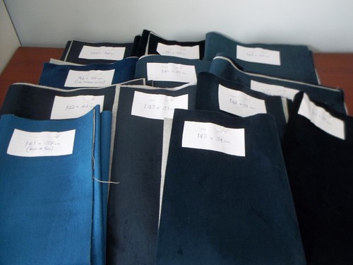 Job lot shades - job, blue