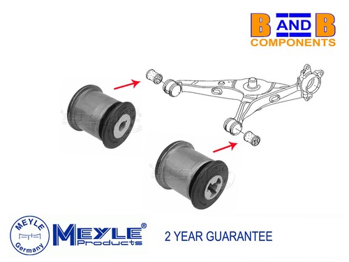 Trailing arm axle bushes rear - arm,