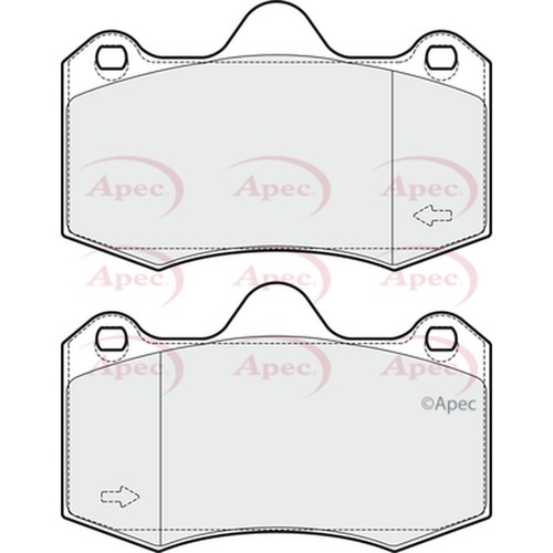 Brake pads set for - for, morgan