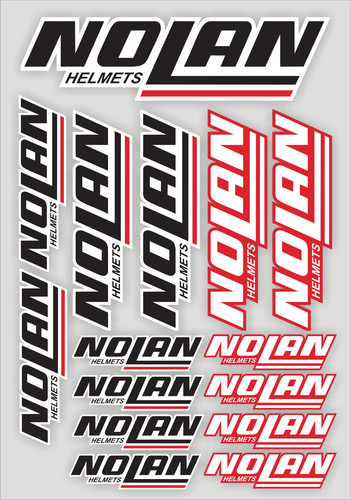 15x nolan helmet vinyl - 15x,
