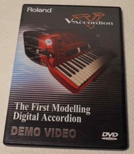 Roland V-Accordion The First Modelling Digital Accordion Demo Video DVD