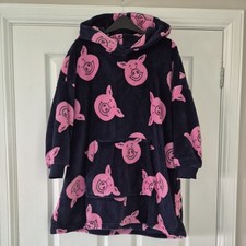 M&S Percy Pig SNUDDIE Hooded Oversize Fleece Blanket Hoodie 11- 12 yrs