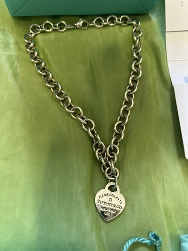 Tiffany necklace pendant - co.,