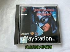 Batman & robin game ps1 sony PlayStation