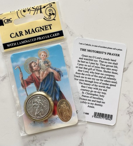 Saint christopher car plaque - saint, /