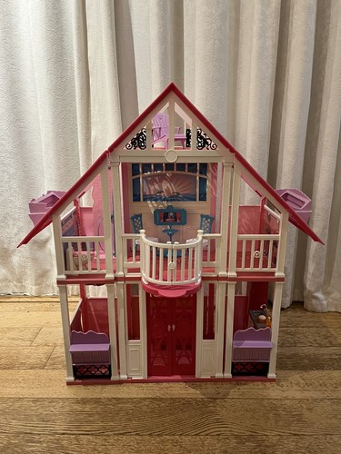Barbie malibu dream house with - malibu,