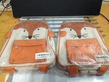 Children’s  Fox Backpack Bag, With Pocket And Cute Ears ( One Bag Only)