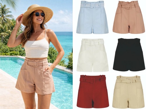 Womens high waisted belted - high,