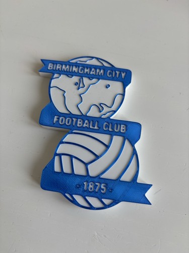 Birmingham city badge - badge, 3d